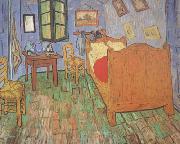 Vincent Van Gogh Vincet's Bedroom in Arles (nn04) oil painting on canvas